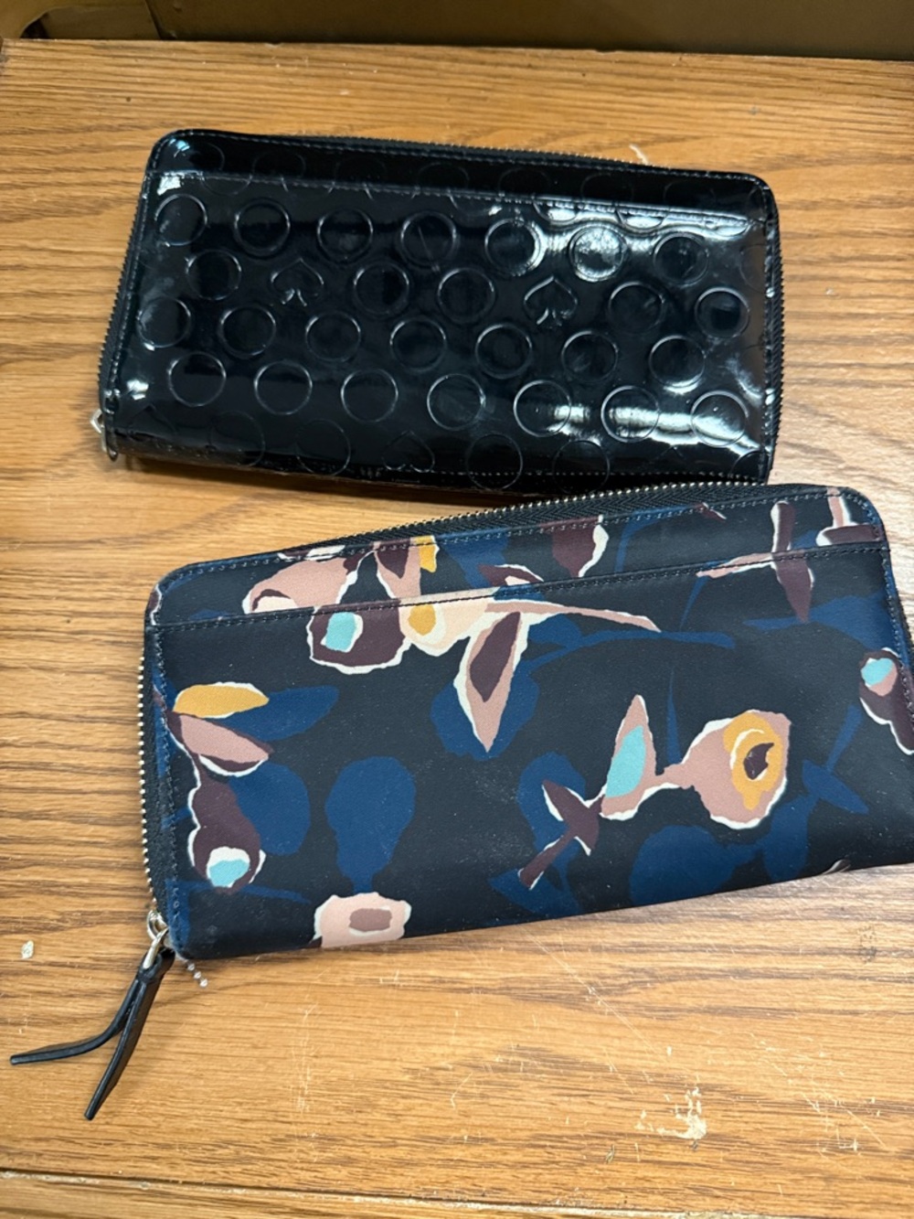Kate Spade Zip-Around Wallets Never Used Set of 2